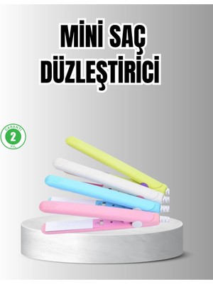 İlkyaz Fashion Taşınabilir Seramik Kaplama Mini Saç Düzleştirici – Seyahat ve Günlük Kullanım Için Ide