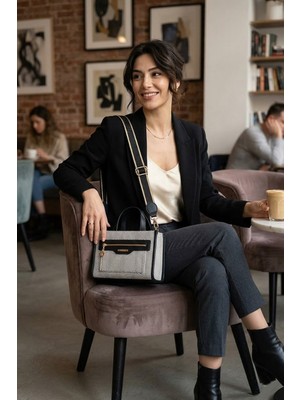 Silver & Polo Silver Polo SP1271-M132 Kadın El Çantası Siyah