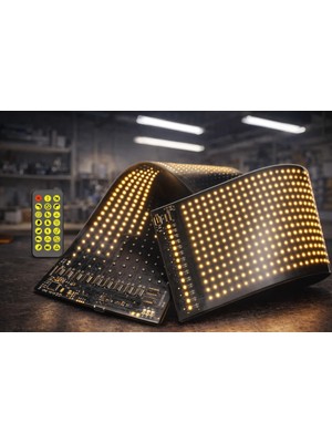 Teknikerelektrik Cata CT-4568 Rgb LED Matrix Panel 12X59,5CM Sticker Screen (Bluetooth - Kumanda)