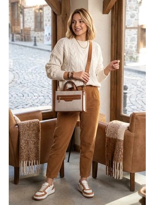 Silver & Polo Silver Polo SP1271-M132 Kadın El Çantası Bej