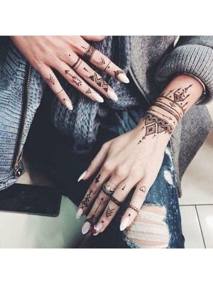 İlkyaz Fashion Hint Kınası Tüp Siyah