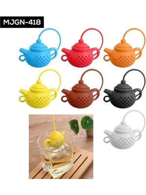 Derin Stok Çaydanlık Tasarımlı Çay Demleme Süzgeçi