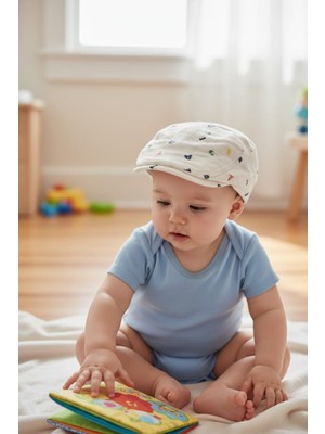 Aware Time 5-8 Yaş Unisex Bebek & Çocuk Aksesuarlı Yazlık Şapka