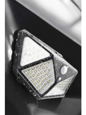 Derin Stok Güneş Enerjili Bahçe Aydınlatma Lambası Solar 100 LED Lamba