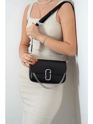 Silver & Polo Silver Polo SP1171-M105 Kadın Omuz Çantası Siyah