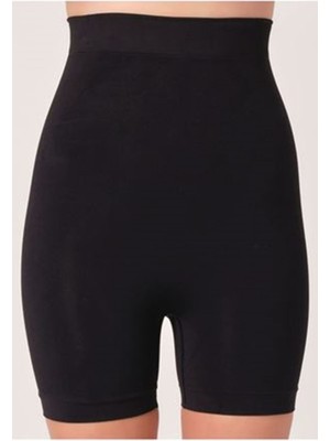 Epilons Siyah Kadın Kalça Kaldırıcı Dikişsiz Korse