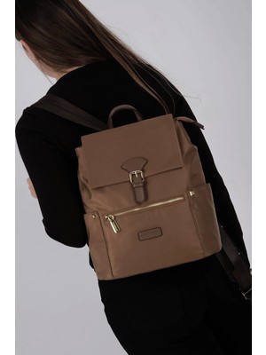 Silver & Polo Silver Polo SP1210-M206 Kadın Sırt Çantası Kahverengi