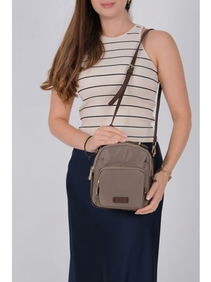 Silver & Polo Silver Polo SP1220-M206 Kadın Çapraz Çantası Kum