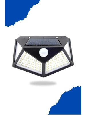 Derin Stok Sensörlü Güneş Enerjili Duvar Lambası