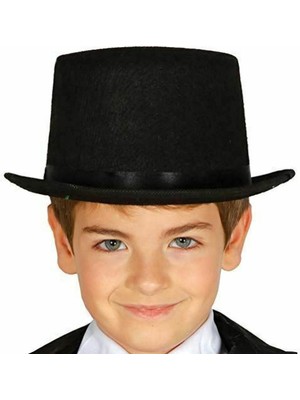 İlkyaz Fashion Sihirbaz Şapkası Çocuk Boy Siyah Renk