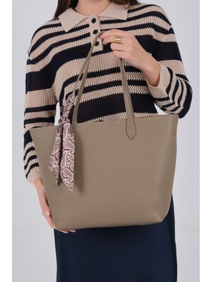 Silver & Polo Silver Polo SP1247-M205 Kadın Omuz Çantası Bej