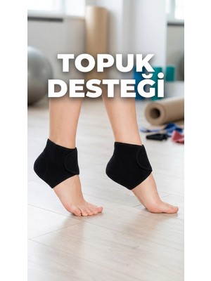 Eco Lounge 2'li Silikon Tabanlı Topuk Dikeni Ortopedik Çorap Seti
