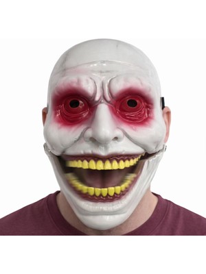 Store Mania Ieg™ Hareketli Çene Mekanizmalı Korku Maskesi Kırmızı