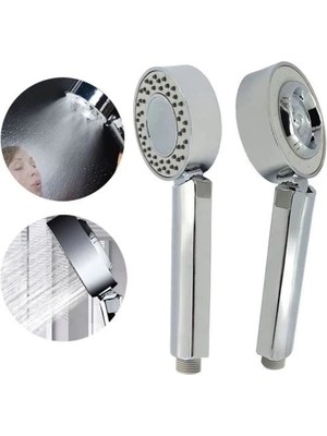 Eco Lounge Çift Taraflı (Şampuanlı) 3 Fonksiyonlu Duş Başlığı