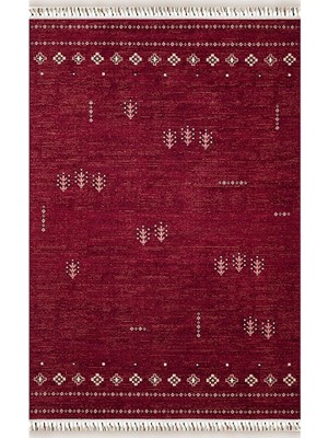 Pierre Cardin History HY04A Vintage Etnik Desenli Zelanda Yün Ile Dokunan Özel Tezgah Halı