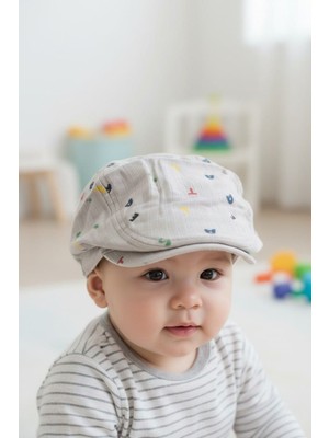 Aware Time Kitti 0-12 Ay Erkek Bebek & Çocuk Kasket Şapka