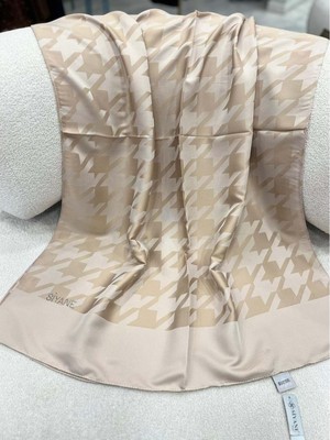 Meram Butik Siyane Kazayağı Jakarlı Şal - 6 - Standart