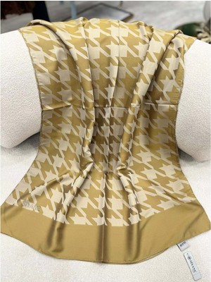 Meram Butik Siyane Kazayağı Jakarlı Şal - 17 - Standart