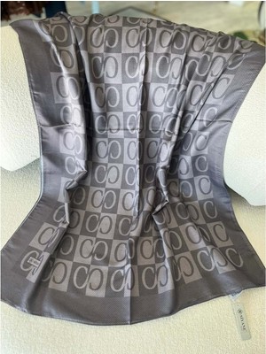 Meram Butik Siyane C Desen Pamuklu Şal - 10 - Standart