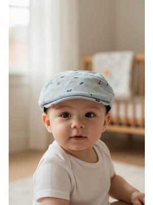 Aware Time Kitti 0-12 Ay Erkek Bebek & Çocuk Kasket Şapka