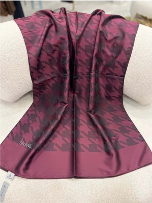 Meram Butik Siyane Kazayağı Jakarlı Şal - 5 - Standart