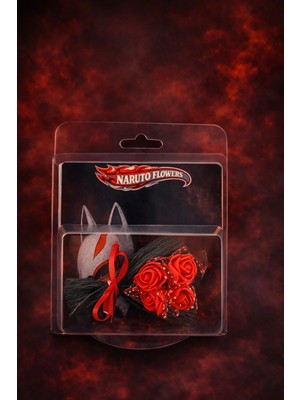 İnci Sepette Anime Hot Flowers Obito Editli Aynalı Buket