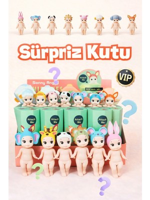 İnci Sepette Sürpriz Figür Kutusu Sonny Angel – Pony – Capybara Koleksiyon Oyuncak Blind Box Rastgele Figür