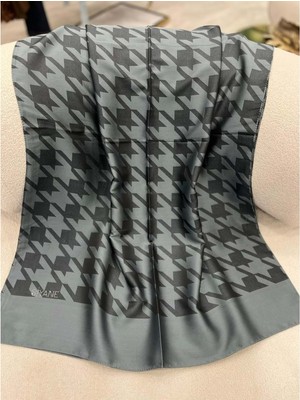 Meram Butik Siyane Kazayağı Jakarlı Şal - 14 - Standart