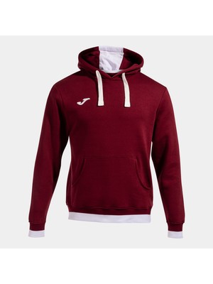 Joma Confort Iı Hoodıe Burgundy Whıte Sweatshirt