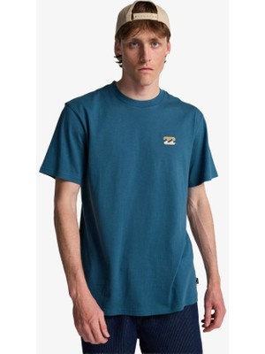 Billabong Icon Wave Short Sleeve Erkek T-Shirt EBYZT00575 Mavi