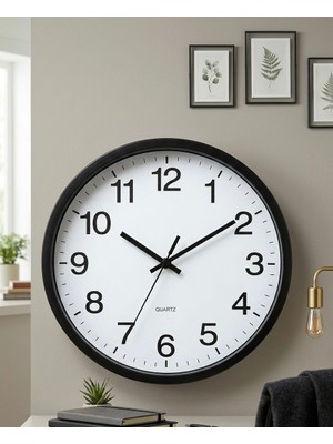Bitiger Modern Quartz Dekoratif Duvar Saati – Ev, Ofis ve Salon Için Şık Tasarım