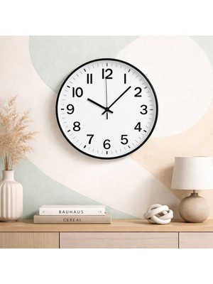Bitiger Modern Quartz Dekoratif Duvar Saati – Ev, Ofis ve Salon Için Şık Tasarım
