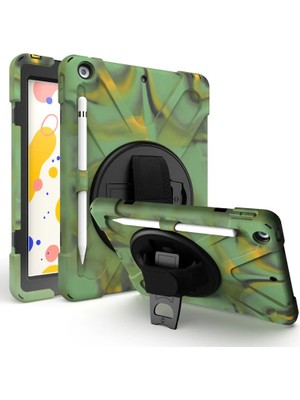 AyrStore Ipad 5 Air 9.7 Kılıf Amazing Tablet Kapak - Kamuflaj