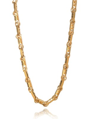 Berk Mücevherat 14 Ayar Altın Erkek Tasarım Zincir