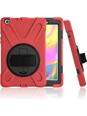 AyrStore Samsung Galaxy T290 Tab A 8 Kılıf Amazing Tablet Kapak - Kırmızı