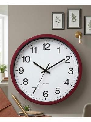 Bitiger Modern Quartz Dekoratif Duvar Saati – Ev, Ofis ve Salon Için Şık Tasarım