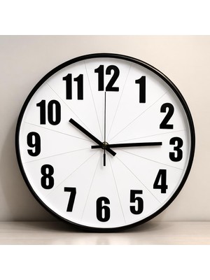 Bitiger Modern Quartz Dekoratif Duvar Saati – Ev, Ofis ve Salon Için Şık Tasarım