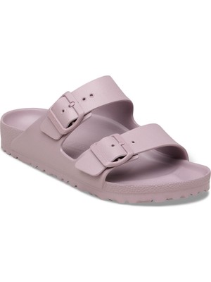 Birkenstock Kadın Arizona Eva Çift Bantlı Plaj Terlik - Soluk Mor, Konforlu ve Hafif Tasarım
