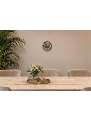 Karınca Duası Yazılı Dekoratif Tabak 18 cm | Duvar ve Masa Üstü Islami Dekor