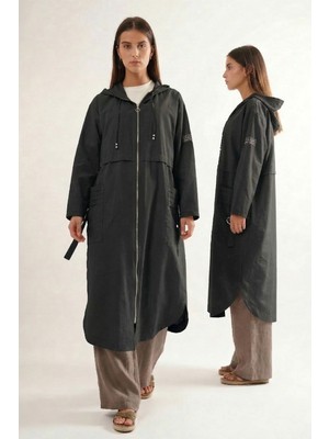 Ceremony Cebi Pileli Metal Tokalı Safari Kap 821 Siyah