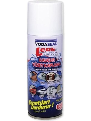 Vodaseal Leak Fix Kauçuk Izolasyon Spreyi 200 ml Beyaz