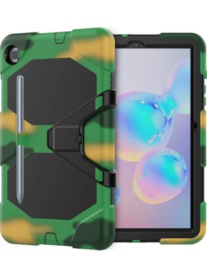 AyrStore Samsung Galaxy T500 Tab A7 10.4 Kılıf Griffin Tablet Kapak - Kamuflaj
