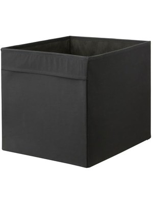 Braventa Collection Düzenleyici Kutu Ev Düzeni Düzenleme Saklama Kutusu Siyah 33X38X33 cm