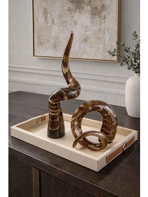 Mikasa Moor Soyut Cam Dekor 2'li