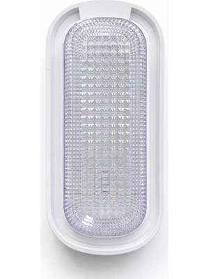 Braventa Collection Oval LED Aydınlatma Armatürü Iç Dış Mekan Lamba 24W Beyaz Işık