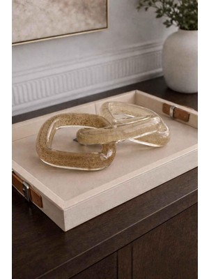 Mikasa Moor Dekoratif Zincir Obje Cam Lumiere