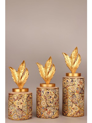 Braventa Collection Handmade Dekoratif Seramik 3’lü Set Vazo | El Yapımı, Modern & Minimalist Tasarım | Şık Ev Dekorasyo