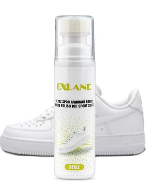 Braventa Collection Exland Beyaz Ayakkabı Boyası – Deri, Spor, Kumaş Ayakkabı ve Sneaker Yenileme – Ayakkabı Beyazlatıcı