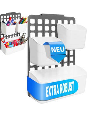 Braventa Collection 50842 Seviye Ayarlanabilir Düzenleyici (1*geniş/ 2*dar), Antrasit