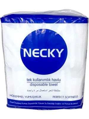Ergün Collection Necky Tek Kullanımlık Havlu (Tekli Paket) 100'LÜ